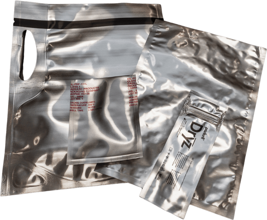 Assorted Unlabeled Pouches